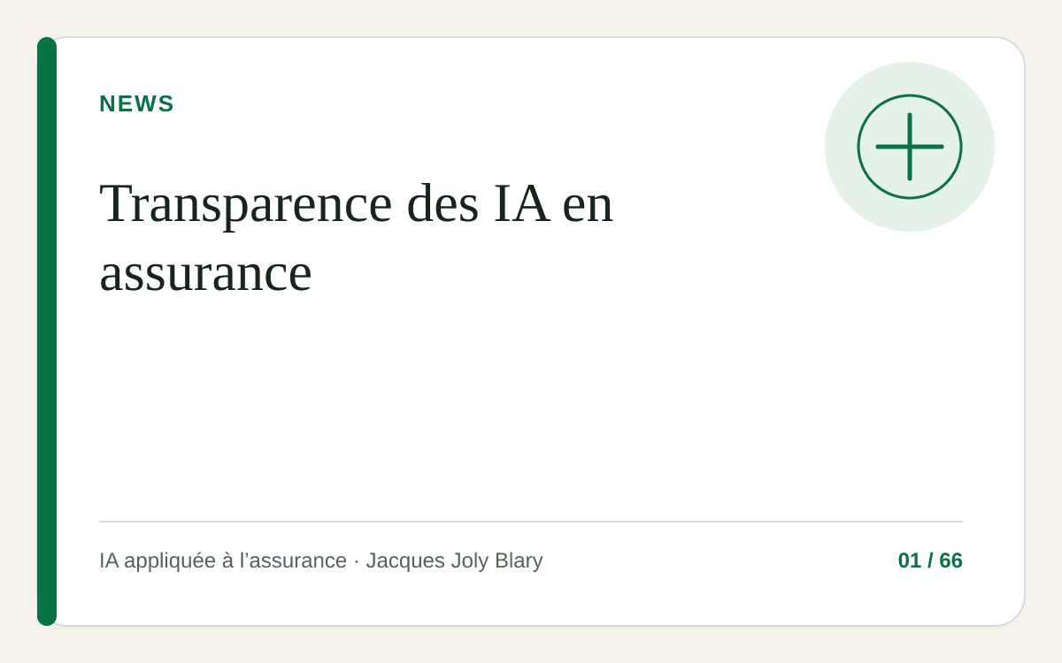 Illustration de l’article : AI Act : ce que les lignes directrices du 20 juillet changent pour la transparence des IA en assurance