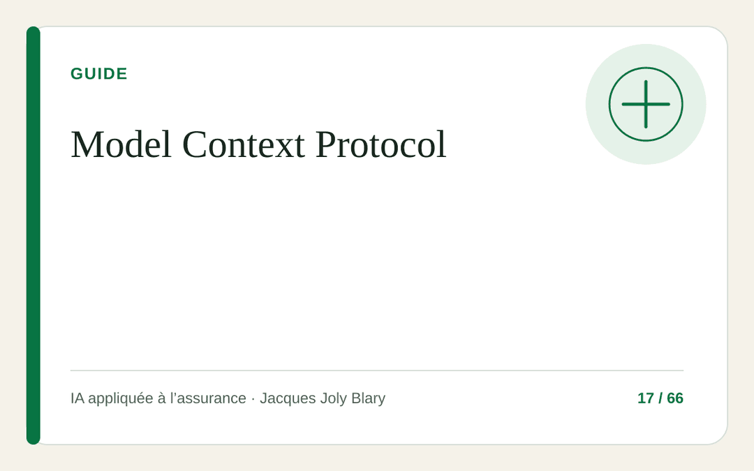 Illustration de l’article : Model Context Protocol : ce qu’un assureur doit standardiser avant de connecter ses outils